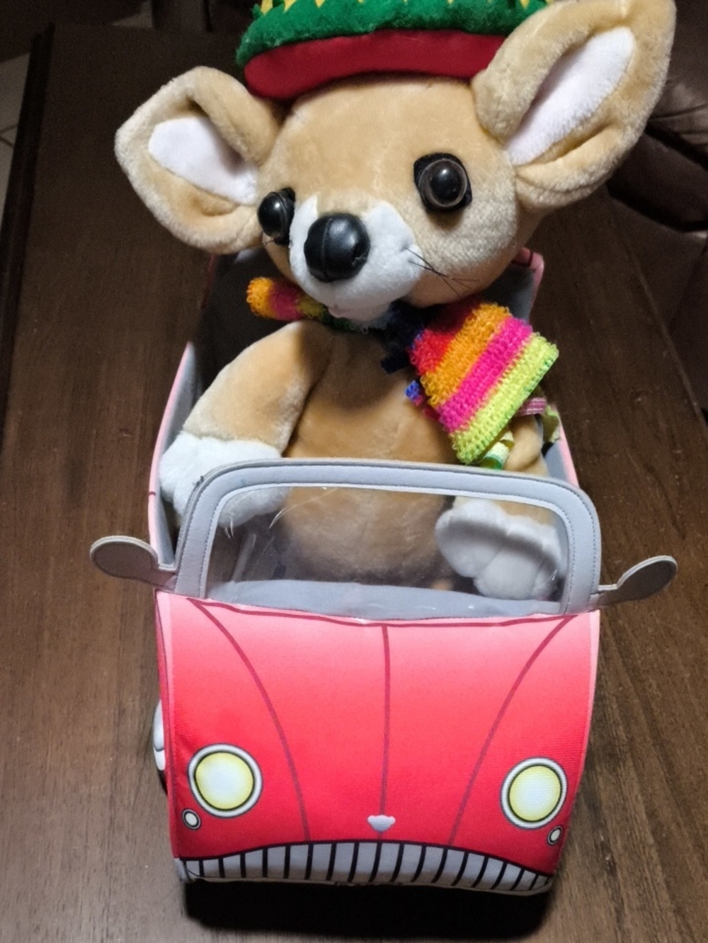 Build-A-Bear Red Sports Car Plush